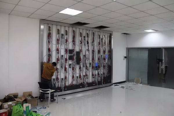 泰豪集团沈阳电机室内LED-P3全彩项目完工3